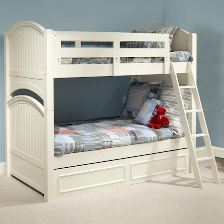 Twin Bunk Bed with Underbed Storage/Trundle